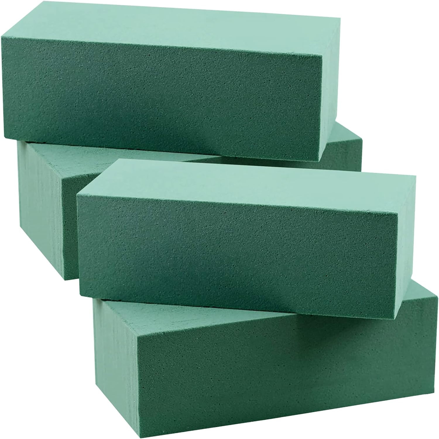 Floral Foam Blocks,4 Pcs Dry Floral Foam for Artificial Flowers Wet