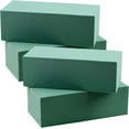 thumbnail image 1 of Floral Foam Blocks,4 Pcs Dry Floral Foam for Artificial Flowers Wet Floral Foam Bricks Green Florist Styrofoam Blocks for Wedding Decoration Spring Fresh Flower Arrangement and DIY Craft Supply, 1 of 9