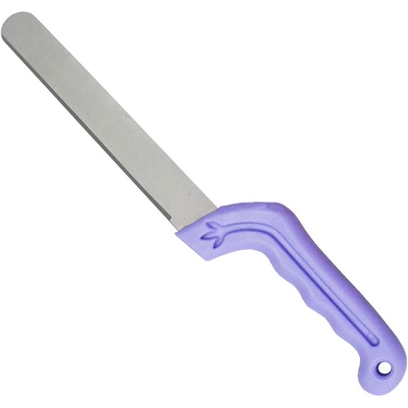 Floral Foam Knife Florist Professional Cutting Knife for Flower Foam Block, Cake, Fruit, Utility Tool for Flower Clay Blocks (Light Purple)