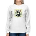 thumbnail image 1 of Floral Forester I Sweatshirt Women -Grace Popp Designs, Female x-Large, 1 of 4