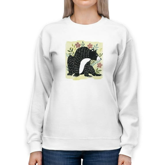 Floral Forester Iii Sweatshirt Women -Grace Popp Designs, Female XX-Large