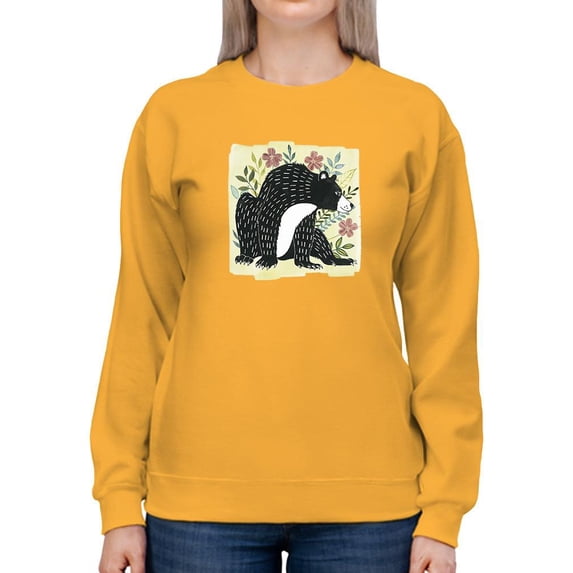 Floral Forester Iii Sweatshirt Women -Grace Popp Designs, Female XX-Large