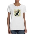thumbnail image 1 of Floral Forester Iv T-Shirt Women -Grace Popp Designs, Female x-Large, 1 of 4