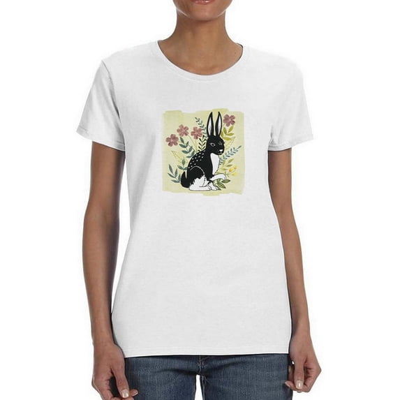 Floral Forester Iv T-Shirt Women -Grace Popp Designs, Female x-Large