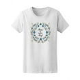 thumbnail image 1 of Floral Frame Have A Nice Day  Tee Women's -Image by Shutterstock, 1 of 2