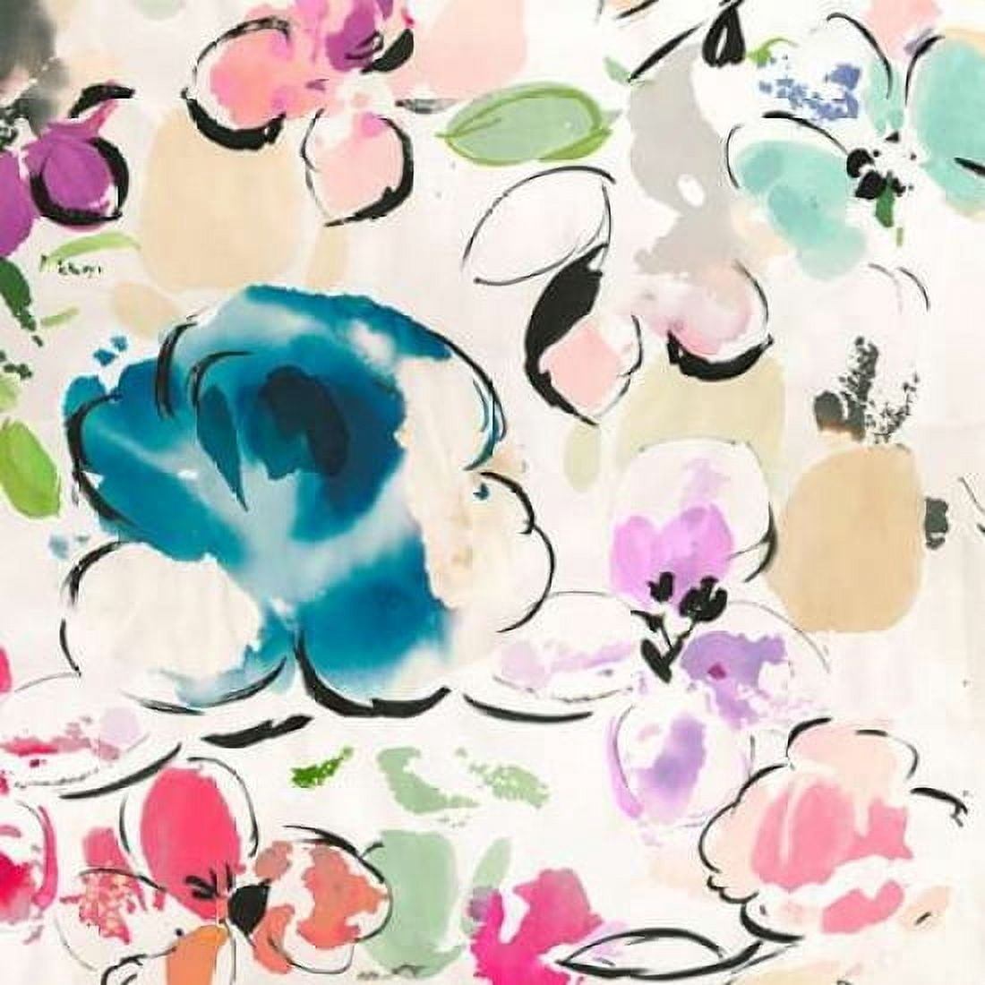 Floral Funk I Canvas Art - Kelly Parr (24 x 24)