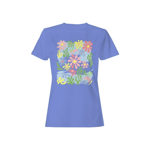 Floral Garden Art Print Women's T-shirt