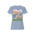 thumbnail image 1 of Floral Garden Wall Art Women's T-shirt, 1 of 3