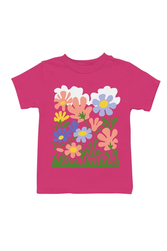 Floral Garden Wall Art Youth's T-shirt