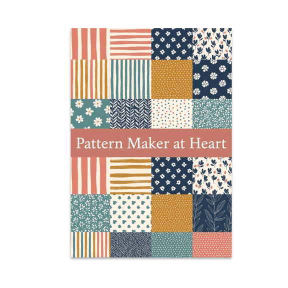 Floral Geometric Collage Art - Creative Minds - 13x19 Poster Print