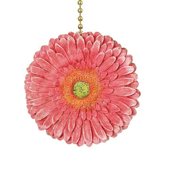 Floral Gerber Daisy Ceiling Fan Pull Chain Light Pull Three Dimensional