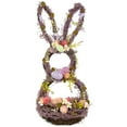 thumbnail image 1 of Northlight Floral Grapevine Bunny Shaped Easter Basket Decoration - 21", 1 of 6