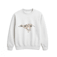 thumbnail image 1 of Floral Greyhound Dog Lover Botanical Artistic Cartoon Graphic Sweatshirt, for men & women, up to size 5XL, 1 of 2