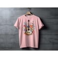 thumbnail image 1 of Floral Guitarist Guitar Player Gift T-Shirt for Women, Guitar Shirt, Guitarist Shirt, Guitar Gifts, Gift for Musician, Music Lover Tee, 1 of 9