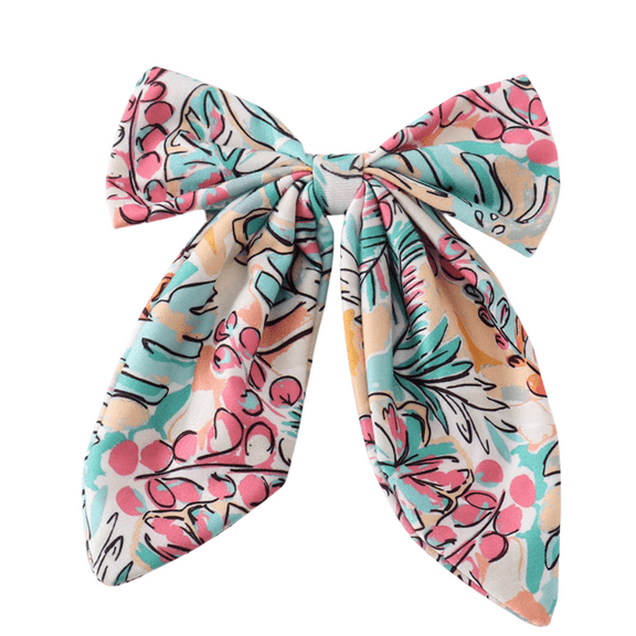 Abby & Evie Floral Hair Barrette, Multicolor, Girls, One Size