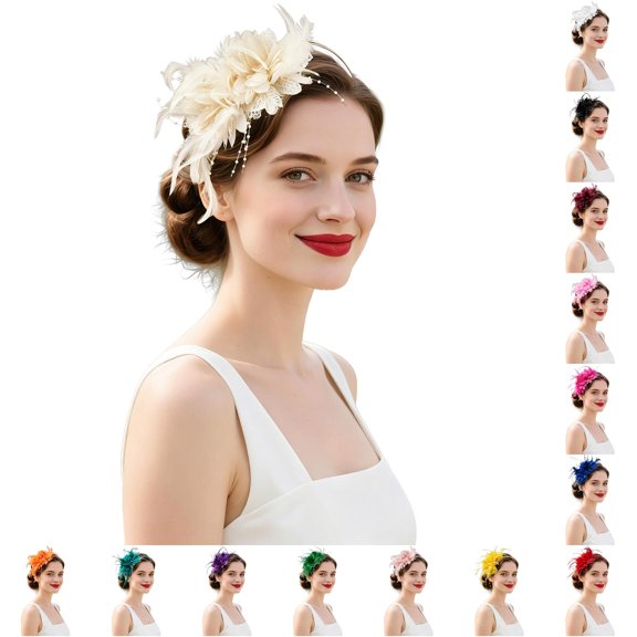 Floral Hairband for Performances And Parties – Sparkly Headpiece for Dance Stage Holiday Celebrations And Festive Events Headband for Women Running