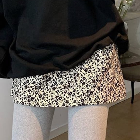 Floral Half Skirt Hoodie Bottom Fold Wear A Small Fart Curtain Inside A Sweater Hem Everything Cover Striped Half Skirt Girls Christmas Skirt Casual Skirts for Women Girls Denim Skirt Ruffle Skirt Bed