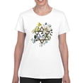 thumbnail image 1 of Floral Hanukkah C T-Shirt Women -Grace Popp Designs, Female XX-Large, 1 of 4