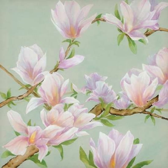 Floral Harmony Canvas Art - Maggie Thompson (24 x 24)