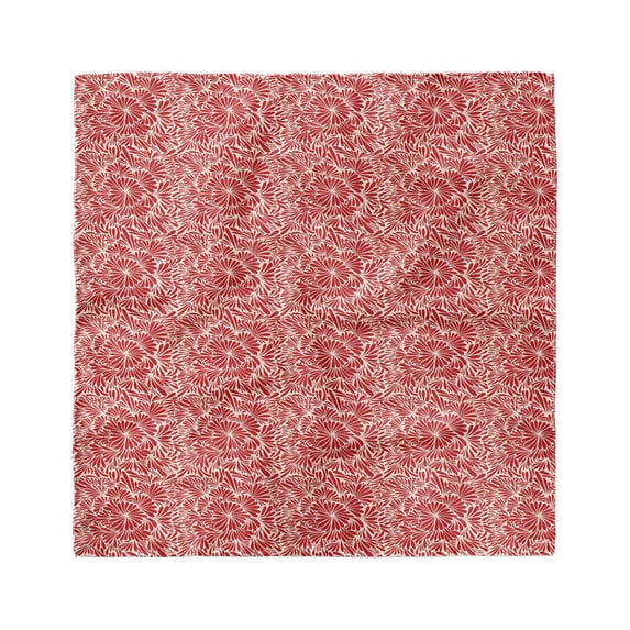 Floral Head Scarf, Classical Vintage Flourish, Head Wrap, 3 Sizes, by Ambesonne