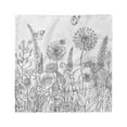 thumbnail image 1 of Floral Head Scarf, Flowers Garden Scenery, Head Wrap, 3 Sizes, by Ambesonne, 1 of 2