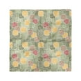 thumbnail image 1 of Floral Head Scarf, Geometric Squares Swirls, Head Wrap, 3 Sizes, by Ambesonne, 1 of 2