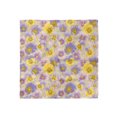 thumbnail image 1 of Floral Head Scarf, Hand Drawn Pansy Garden, Head Wrap, 3 Sizes, by Ambesonne, 1 of 2
