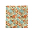 thumbnail image 1 of Floral Head Scarf, Retro Simple Flowers, Head Wrap, 3 Sizes, by Ambesonne, 1 of 2