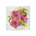 thumbnail image 1 of Floral Head Scarf, Vibrant Hibiscus Flower, Head Wrap, 3 Sizes, by Ambesonne, 1 of 2