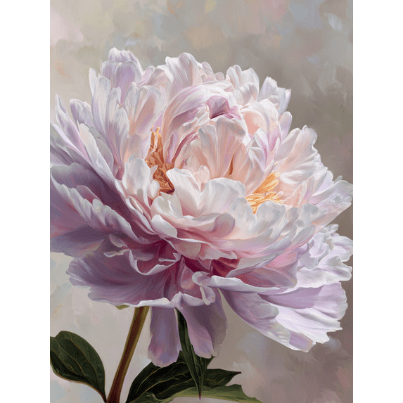 Floral Head Sculpture Canvas Print Wall Art for Living Room Bedroom Dining Room Office Hotel Lobby Cafe