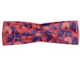 thumbnail image 1 of Floral Headband, Meadow Blossoms Revival Hydrangea and Mallows Rural Shabby Bouquets Pattern, Elastic and Soft Women's Bandana for Sports and Everyday Use, Grey Red Coconut, by Ambesonne, 1 of 3