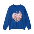 thumbnail image 1 of Floral Heart Sweatshirt, Floral Love Sweatshirt, Valentine's Day Sweatshirt, Heart Floral Sweatshirt, 1 of 55