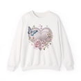 thumbnail image 1 of Floral Heart Sweatshirt, Floral Love Sweatshirt, Valentine's Day Sweatshirt, Heart Floral Sweatshirt, 1 of 55