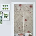 thumbnail image 1 of Floral Hexagon Beige Pattern Door Curtain Nordic Living Room DoorCurtain Porch Partition Curtain Kitchen Rative Half Curtain, 1 of 4
