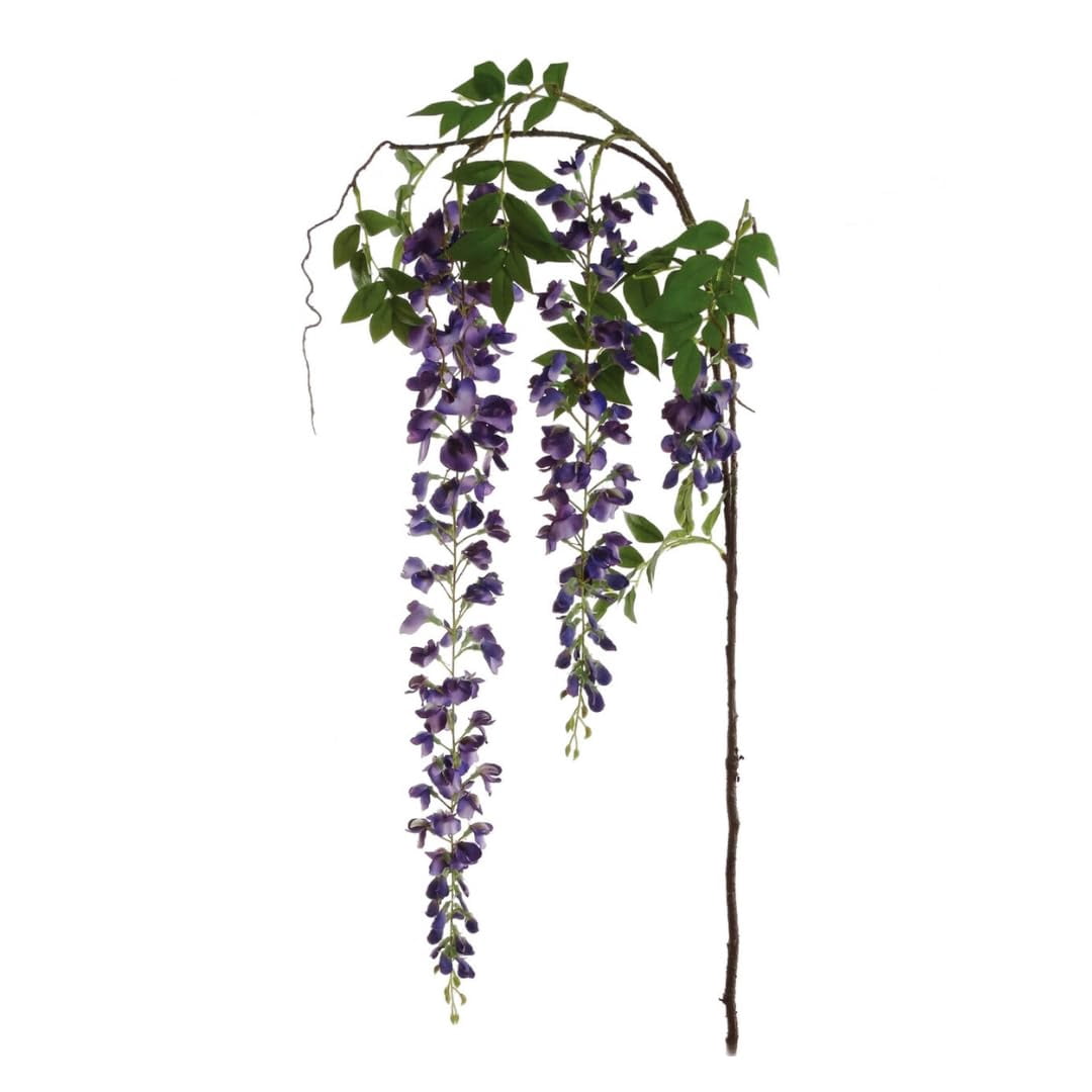 Wisteria new purple silk set