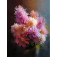 thumbnail image 1 of Floral Impressionist Oil Painting Canvas Print Wall Art for Living Room Office Hotel Hallway, 1 of 8