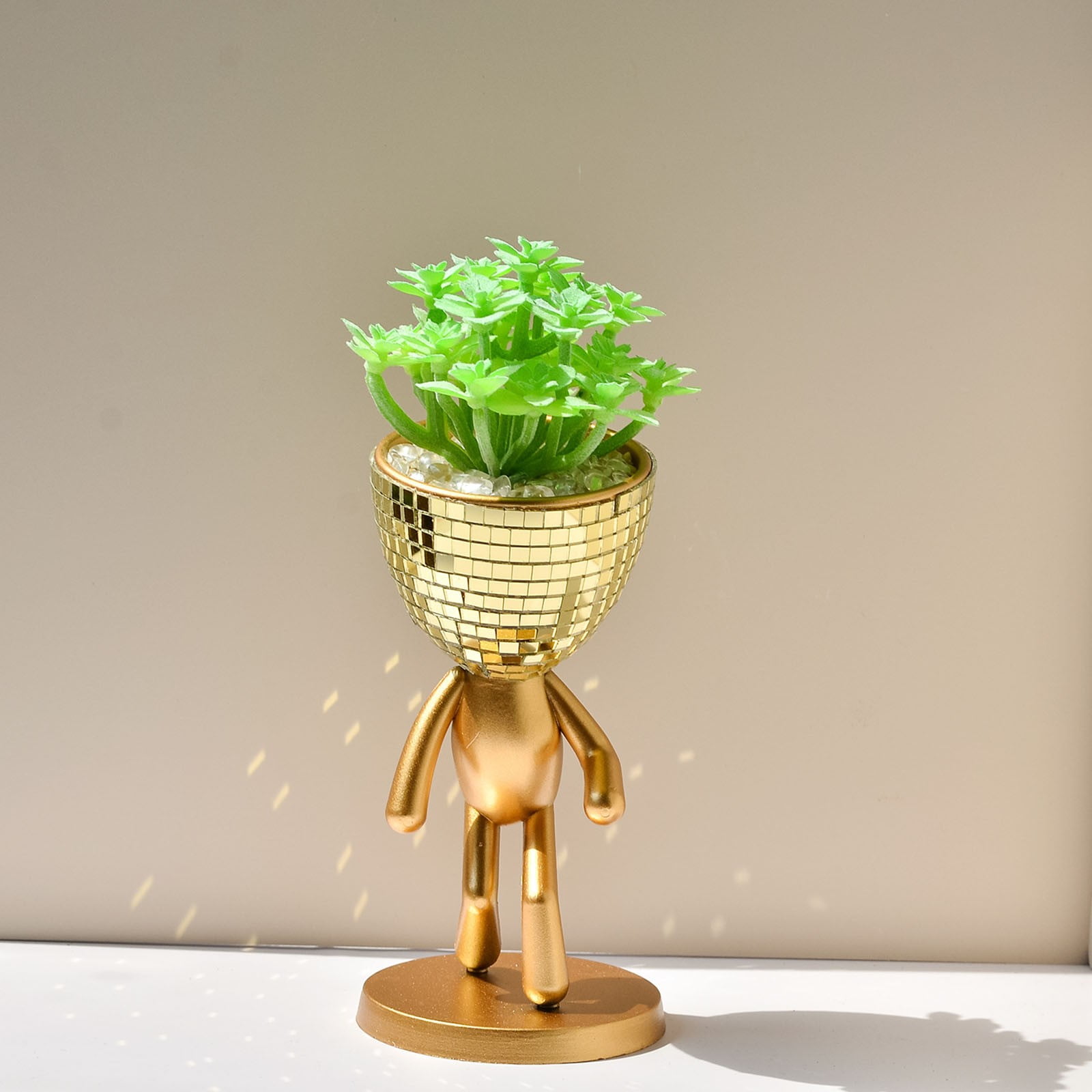 3d printed plant pot Wall Planter Pot Arco 5"|12.7cm+hole