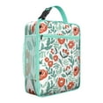 thumbnail image 1 of Floral Insulated Lunch Box Men Reusable Lunch Bag Lightweight Cooler Tote Bag Office Camping, 1 of 6