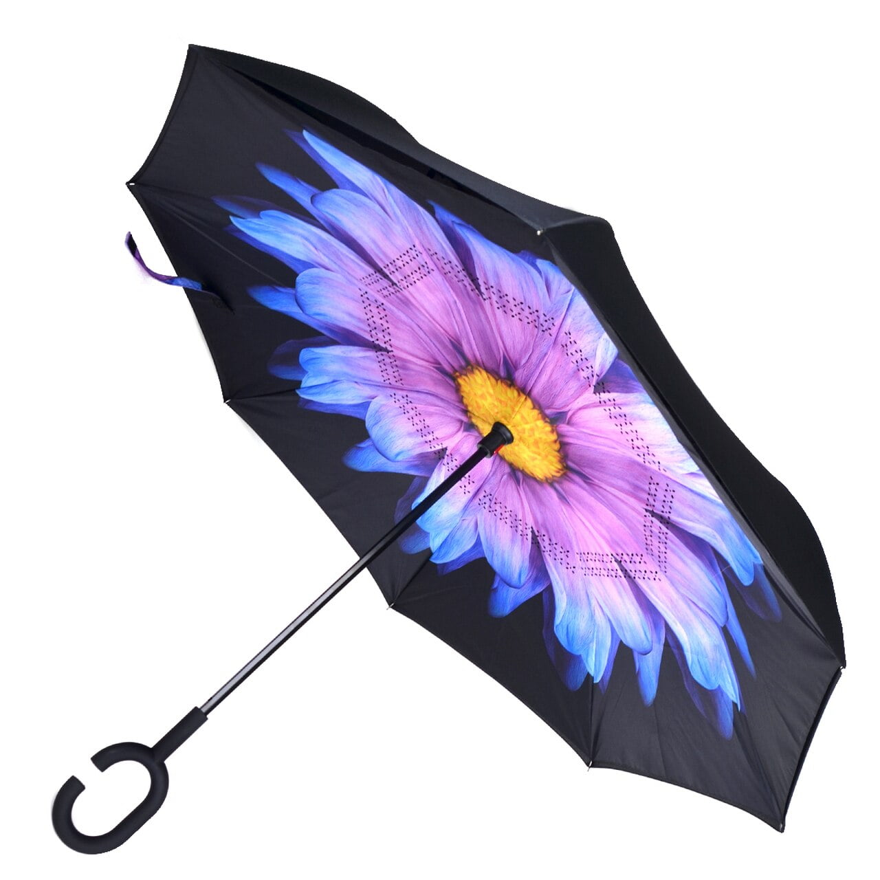 Floral Inverted Double Layer Umbrella