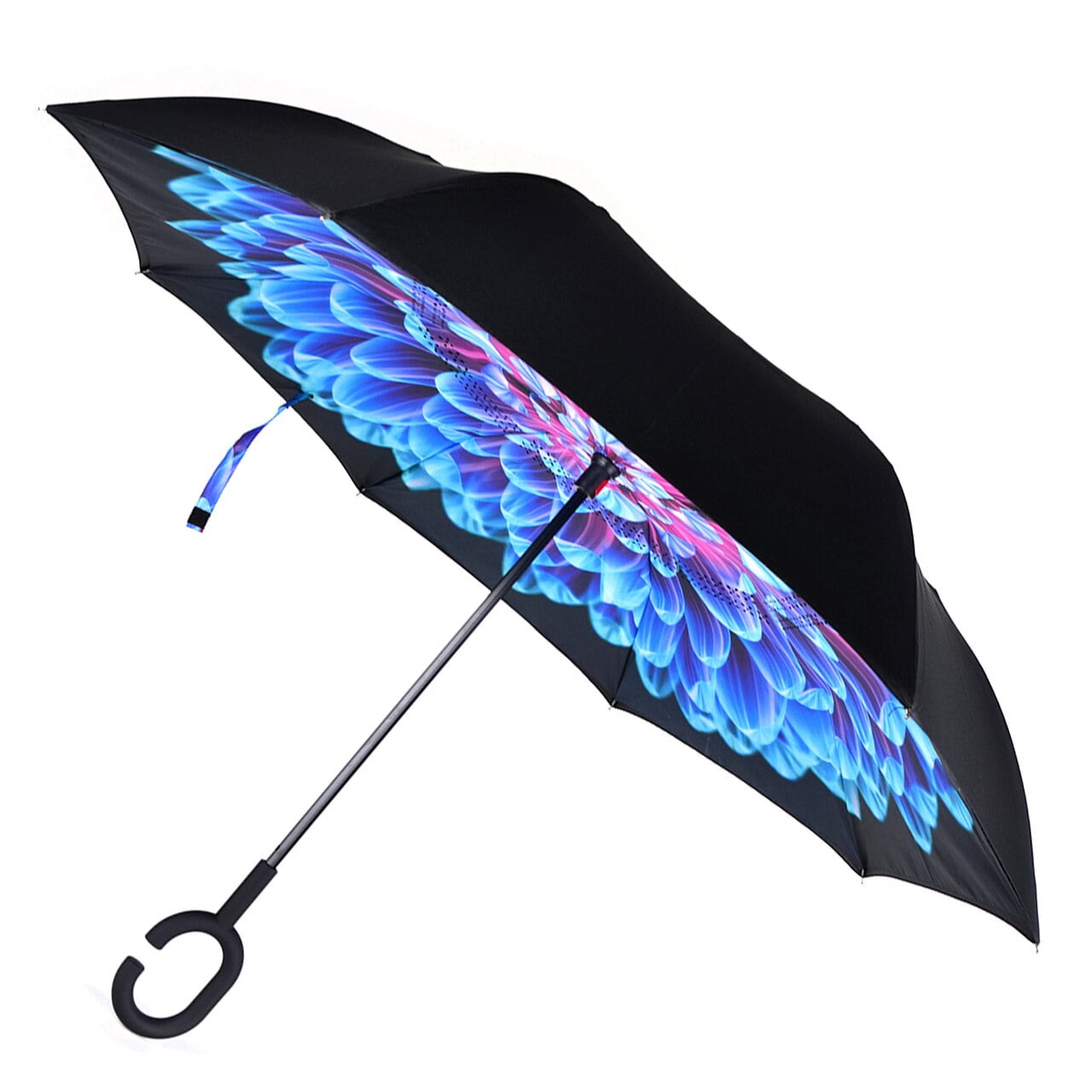 Floral Inverted Double Layer Umbrella