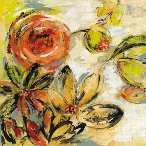 Floral Joy Poster Print by Silvia Vassileva