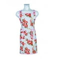 thumbnail image 1 of Floral Kitchen Apron, Orange Print, 1 of 1