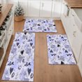 thumbnail image 1 of Floral Kitchen Rugs Sets of 3, Non Slip Kitchen Rugs and Mats Washable Farmhouse Kitchen Rugs Floral Kitchen Floor Mat Carpet Runner Rugs for Hallway Laundry Room, 1 of 12