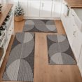 thumbnail image 1 of Floral Kitchen Rugs Sets of 3, Non Slip Kitchen Rugs and Mats Washable Farmhouse Kitchen Rugs Floral Kitchen Floor Mat Carpet Runner Rugs for Hallway Laundry Room, 1 of 12