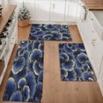 thumbnail image 1 of Floral Kitchen Rugs Sets of 3, Non Slip Kitchen Rugs and Mats Washable Farmhouse Kitchen Rugs Floral Kitchen Floor Mat Carpet Runner Rugs for Hallway Laundry Room, 1 of 12