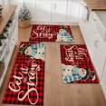 thumbnail image 1 of Floral Kitchen Rugs Sets of 3, Non Slip Kitchen Rugs and Mats Washable Farmhouse Kitchen Rugs Floral Kitchen Floor Mat Carpet Runner Rugs for Hallway Laundry Room, 1 of 12