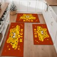 thumbnail image 1 of Floral Kitchen Rugs Sets of 3, Non Slip Kitchen Rugs and Mats Washable Farmhouse Kitchen Rugs Floral Kitchen Floor Mat Carpet Runner Rugs for Hallway Laundry Room, 1 of 12