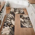 thumbnail image 1 of Floral Kitchen Rugs Sets of 3, Non Slip Kitchen Rugs and Mats Washable Farmhouse Kitchen Rugs Floral Kitchen Floor Mat Carpet Runner Rugs for Hallway Laundry Room, 1 of 12