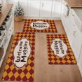 thumbnail image 1 of Floral Kitchen Rugs Sets of 3, Non Slip Kitchen Rugs and Mats Washable Farmhouse Kitchen Rugs Floral Kitchen Floor Mat Carpet Runner Rugs for Hallway Laundry Room, 1 of 12