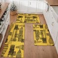 thumbnail image 1 of Floral Kitchen Rugs Sets of 3, Non Slip Kitchen Rugs and Mats Washable Farmhouse Kitchen Rugs Floral Kitchen Floor Mat Carpet Runner Rugs for Hallway Laundry Room, 1 of 12